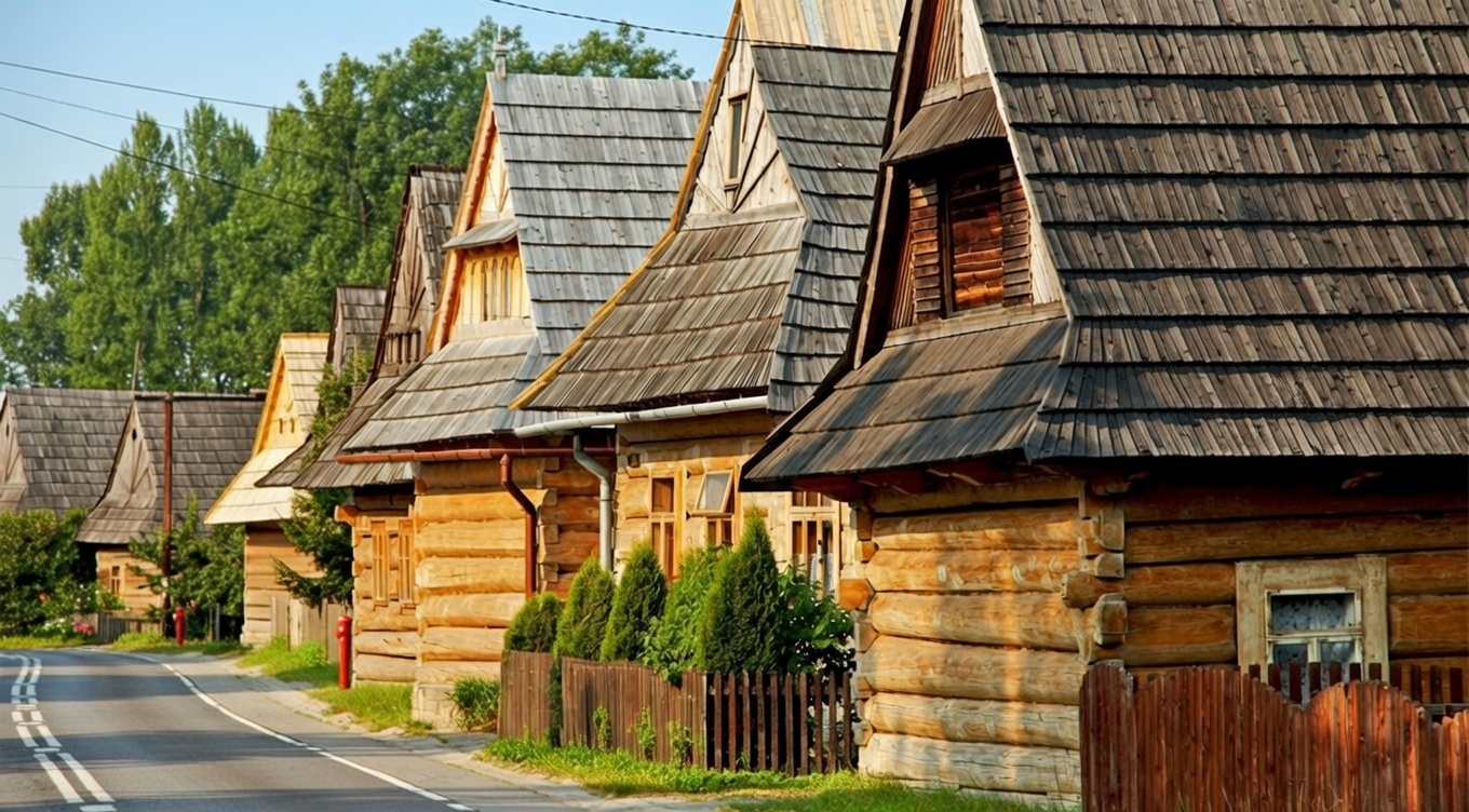 Chochołów: Traditional Wooden Village in Polish Highlands